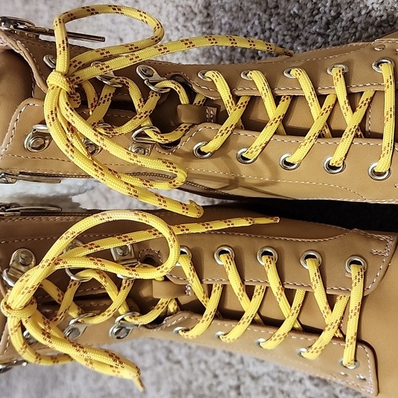 Nine West Women's Sherpa Pike Combat Ankle Boot, NWOB - Picture 9 of 13